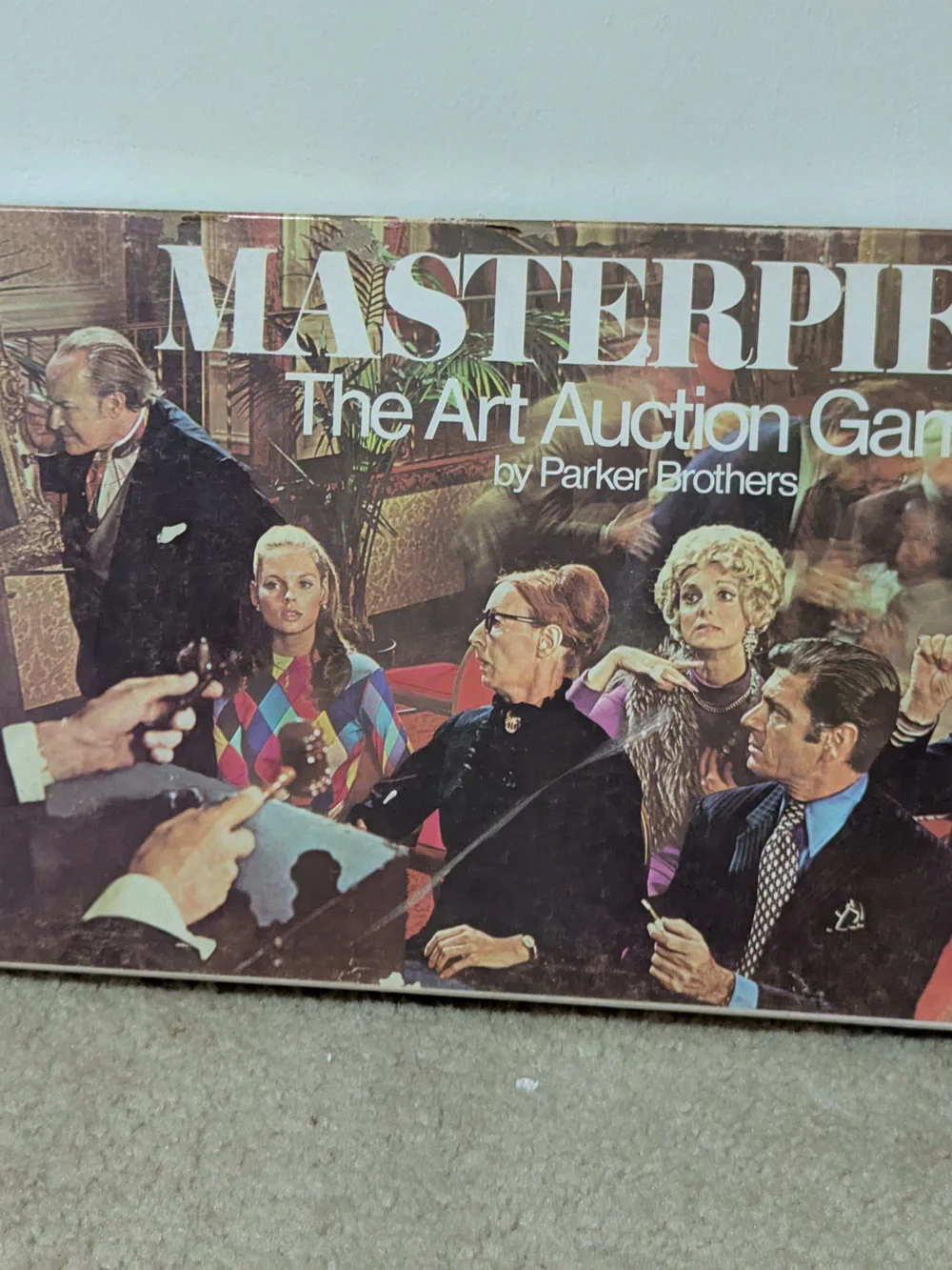 Masterpiece The Art Auction Game by Parker Brothers - 1970